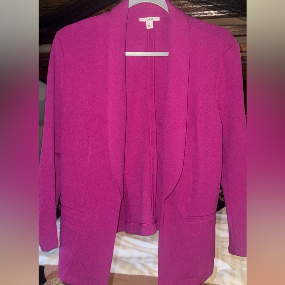 Bar III Women's Pink Jacket
